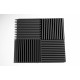 Acoustic foam panel Ecosound VOLNA-S 30 mm, 50x50cm graphite black