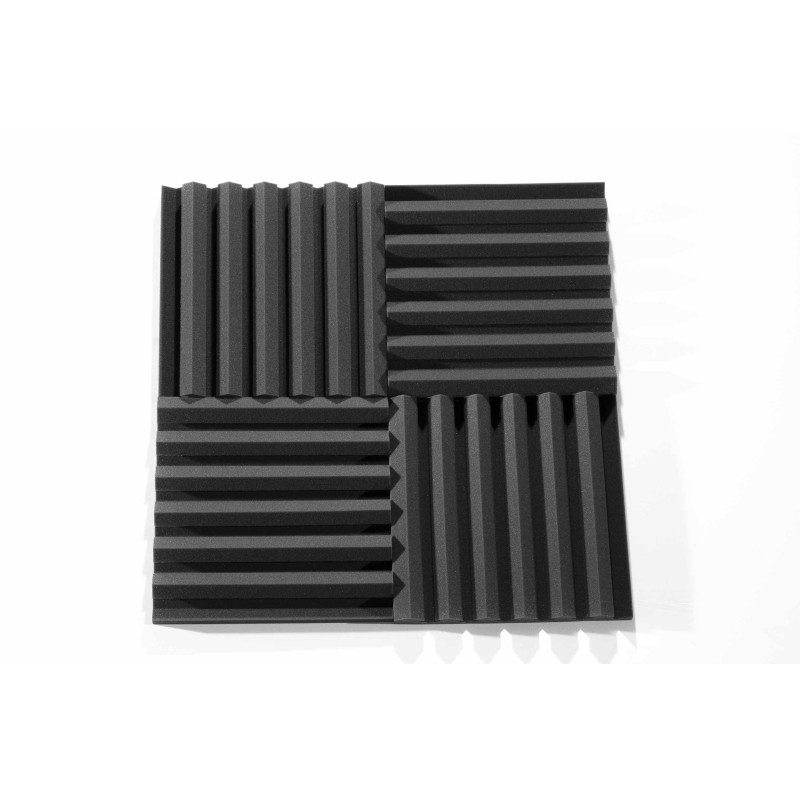 Acoustic foam panel Ecosound DARTS 50mm, 50x50cm graphite black