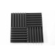 Acoustic foam panel Ecosound DARTS 50mm, 50x50cm graphite black