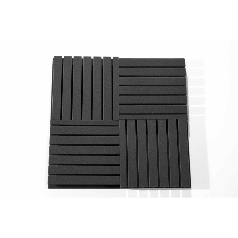 Acoustic foam panel Ecosound TEE 50mm, 50x50cm graphite black