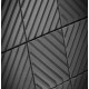 Acoustic panel Ecosound Acoustic Wave 70mm, 50x50cm graphite black