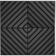 Acoustic panel Ecosound Acoustic Wave 50mm, 50x50cm graphite black
