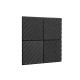 Acoustic panel Ecosound Acoustic Wave 70mm, 50x50cm graphite black