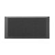 Acoustic foam panel Ecosound Brick 50mm, 25x50cm graphite black