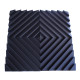 Acoustic panel Ecosound Acoustic Wave 70mm, 50x50cm graphite black