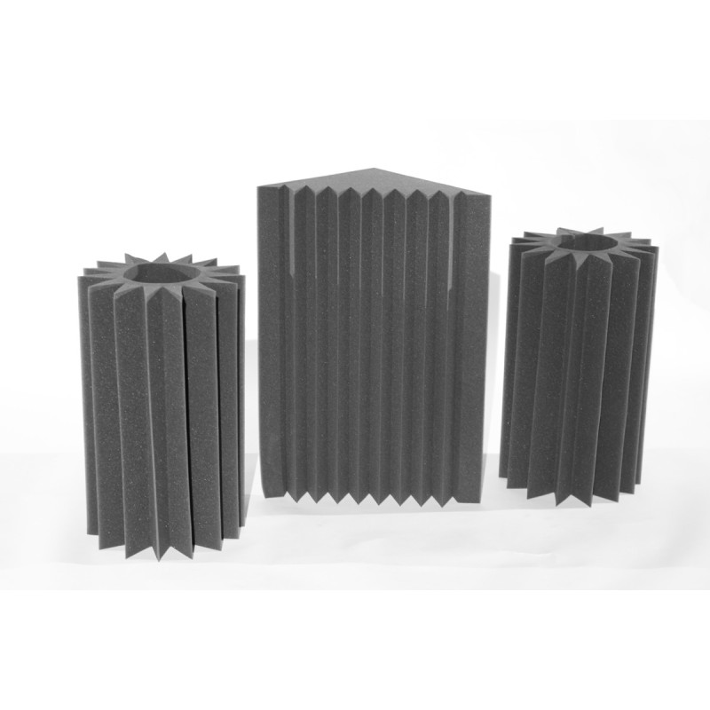 Bass trap Ecosound Saw 0.6x0.35x0.1 m Color black graphite