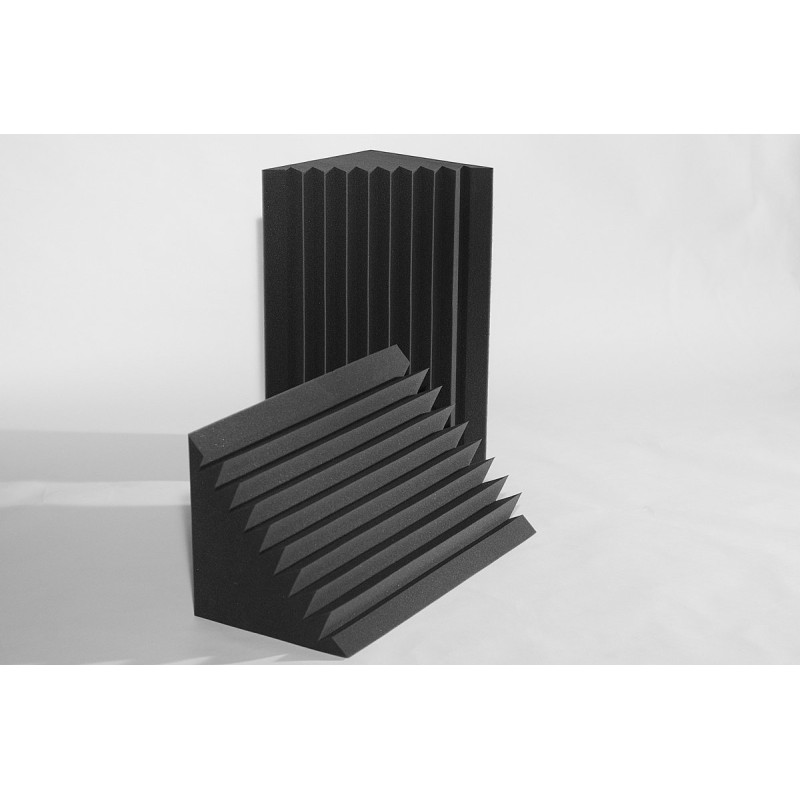 Bass trap Ecosound Height 60 cm, side 38 cm Color graphite black