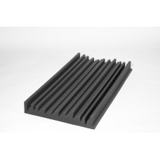 Acoustic foam panel Ecosound Manhattan100mm 1.2mx0.6m Graphite black