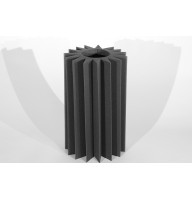 Bass trap Ecosound Saw 0.6x0.35x0.1 m Color black graphite