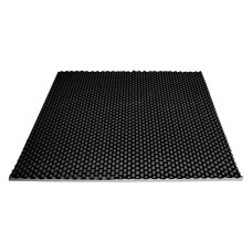 Ecosound wave cellular foam, 40mm thick, 1m x 1m, color: black graphite
