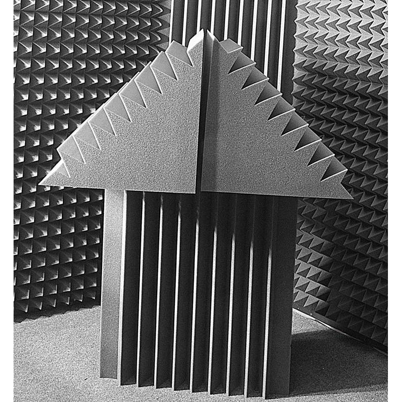 Bass trap Ecosound Height 60 cm, side 38 cm Color graphite black