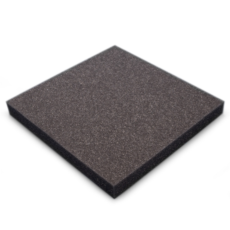 Acoustic foam panel Ecosound Pattern Black 60mm, 60x60cm 