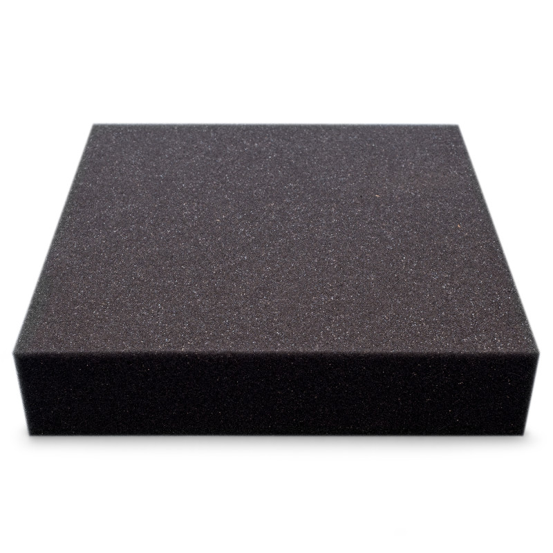 Acoustic foam panel Ecosound Pattern Black 60mm, 60x60cm 