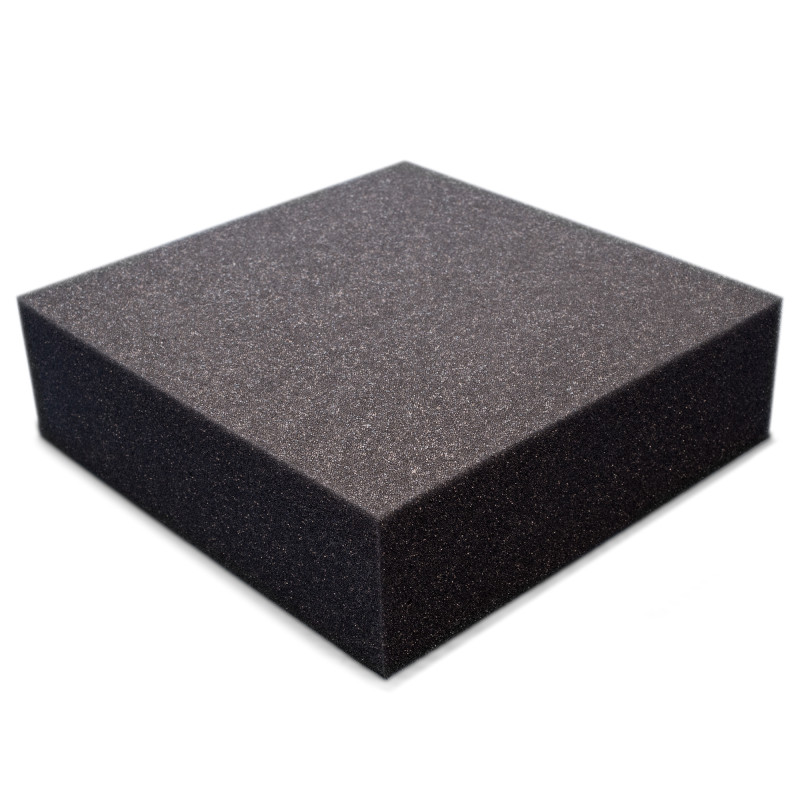 Acoustic foam panel Ecosound Pattern Black 60mm, 60x60cm 