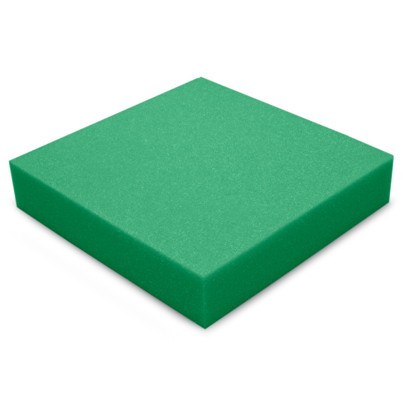 Acoustic foam panel Ecosound Pattern Green 60mm, 60x60cm 