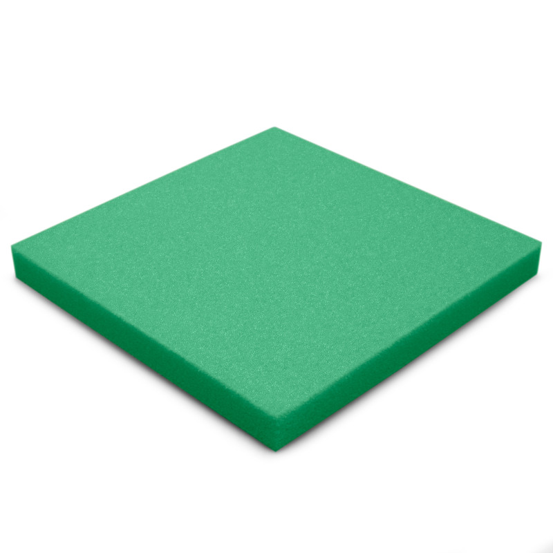 Acoustic foam panel Ecosound Pattern Green 60mm, 60x60cm 