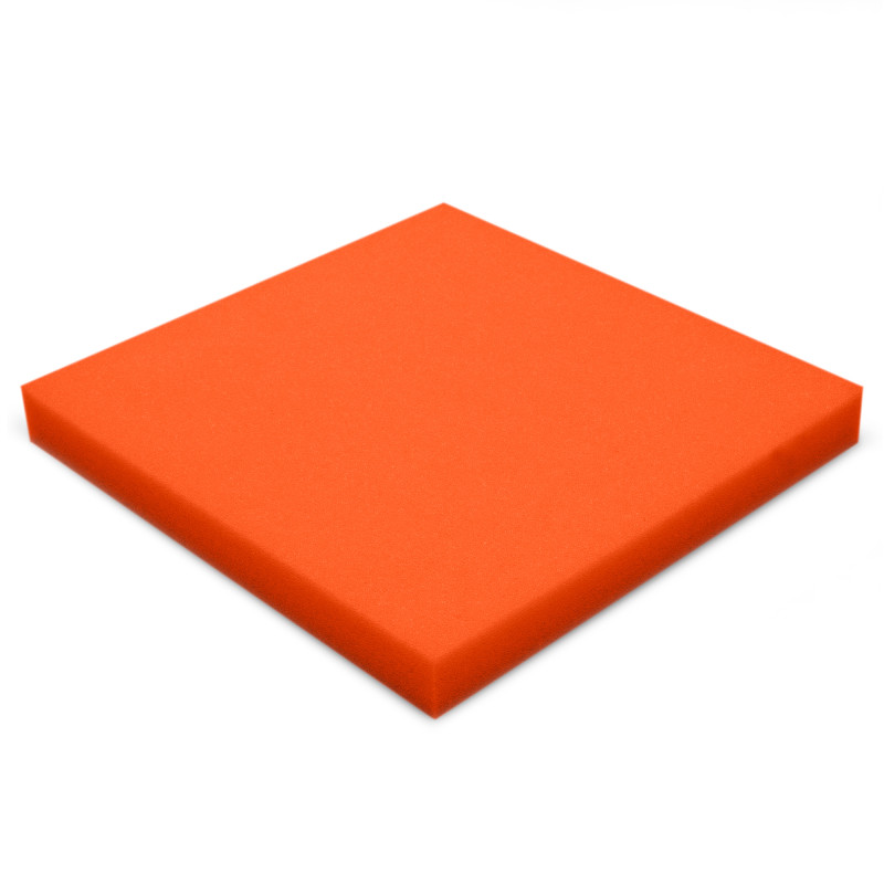 Acoustic foam panel Ecosound Pattern Orange 60mm, 60x60cm 