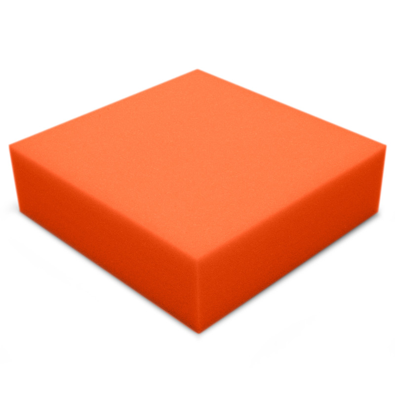 Acoustic foam panel Ecosound Pattern Orange 60mm, 60x60cm 