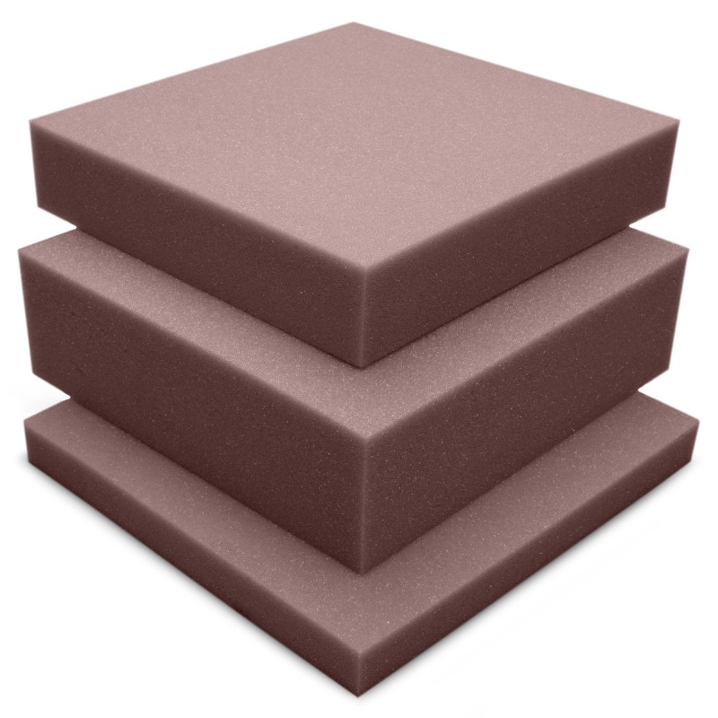 Acoustic foam panel Ecosound Pattern light gray 60mm, 60x60cm  gray