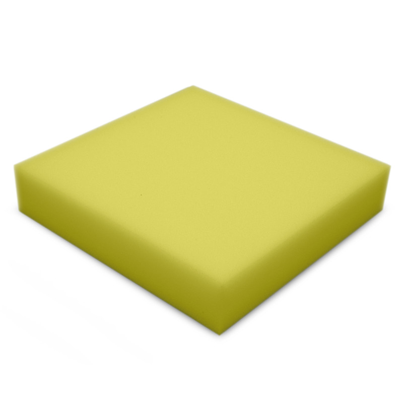 Acoustic foam panel Ecosound Pattern Yellow 60mm, 60x60cm 