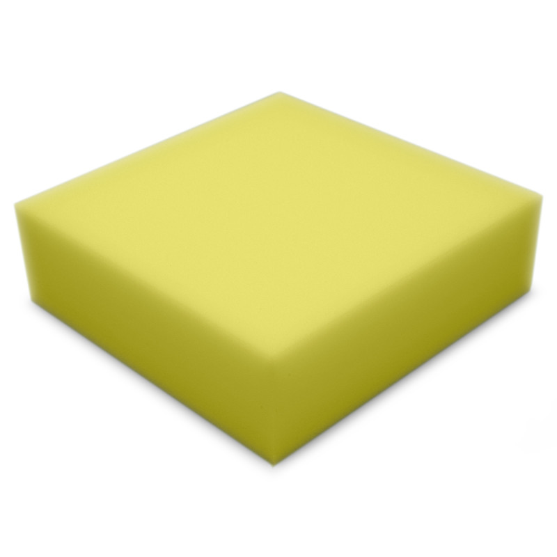 Acoustic foam panel Ecosound Pattern Yellow 60mm, 60x60cm 