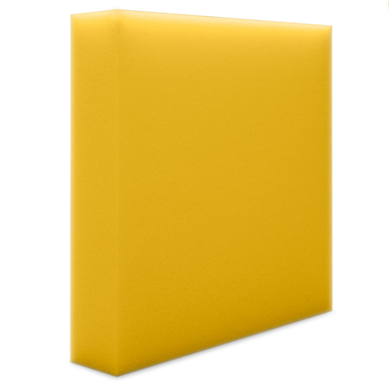 Acoustic foam panel Ecosound Pattern Yellow 60mm, 60x60cm 