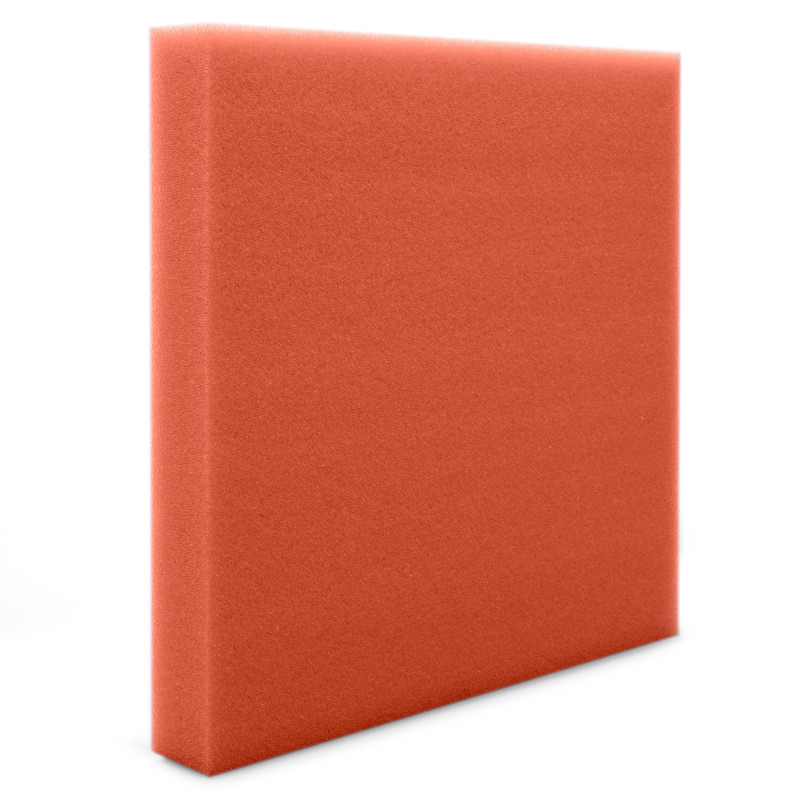 Acoustic foam panel Ecosound Pattern Orange 60mm, 60x60cm 
