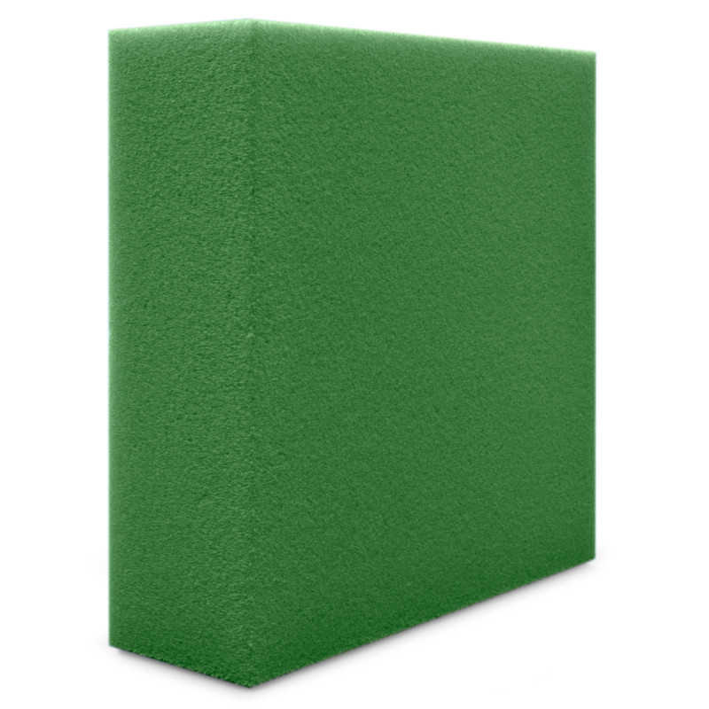 Acoustic foam panel Ecosound Pattern Green 60mm, 60x60cm 