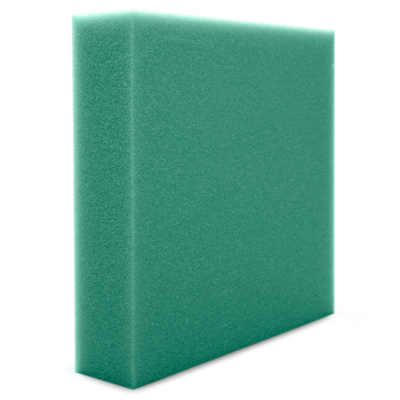 Acoustic foam panel Ecosound Pattern Green 60mm, 60x60cm 