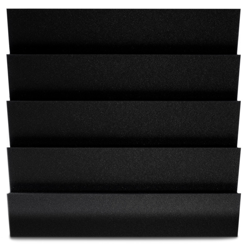 Acoustic foam panel Ecosound Saw 50 mm 50x50cm Graphite black