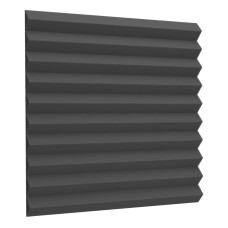 Acoustic foam Ecosound Saw 30mm 50x50cm black graphite