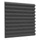 Acoustic foam Ecosound Saw 40mm 1x1m black graphite
