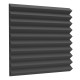 Acoustic foam Ecosound Saw 50mm 2x1m black graphite