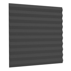Acoustic foam Ecosound Saw 15mm 50x50cm black graphite