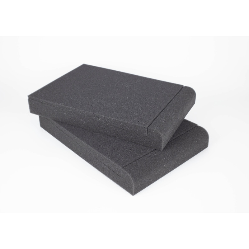 Stands for acoustic monitors Ecosound Acoustic Stand XL (2 pcs) 40 mm 30x21 cm Color black graphite 