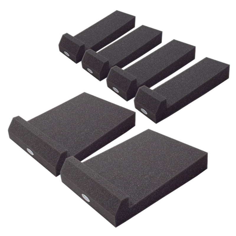 Stands for acoustic monitors Ecosound Acoustic Stand(4 pcs) 70 mm 30x10 cm Color graphite black