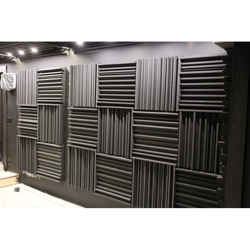 Ecosound Manhattan mini acoustic foam panel 30mm 50x50cm Graphite black