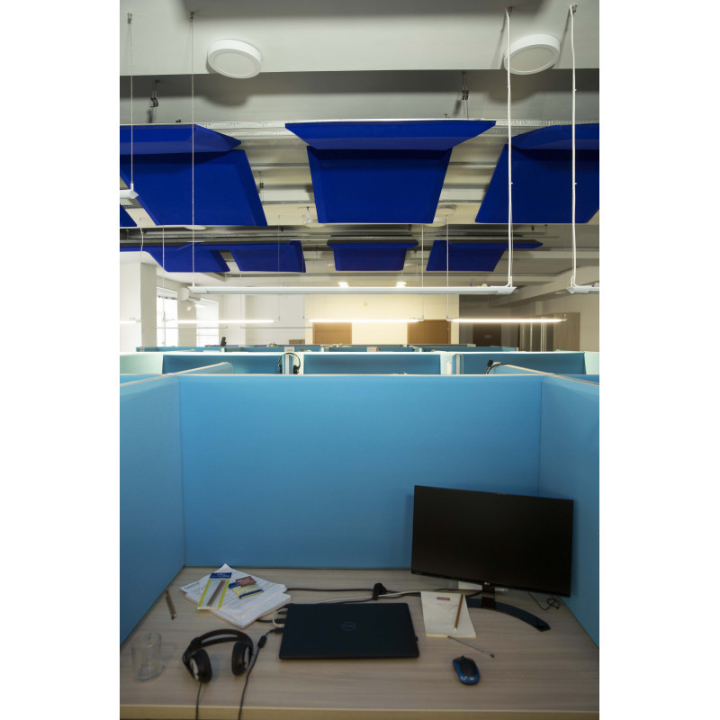 Acoustic screen Ecosound Acoustic Wave color 200х100 color green