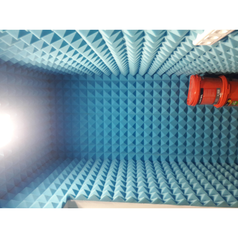 Acoustic foam panel Ecosound Pyramid Gain Green 50mm 45x45cm 