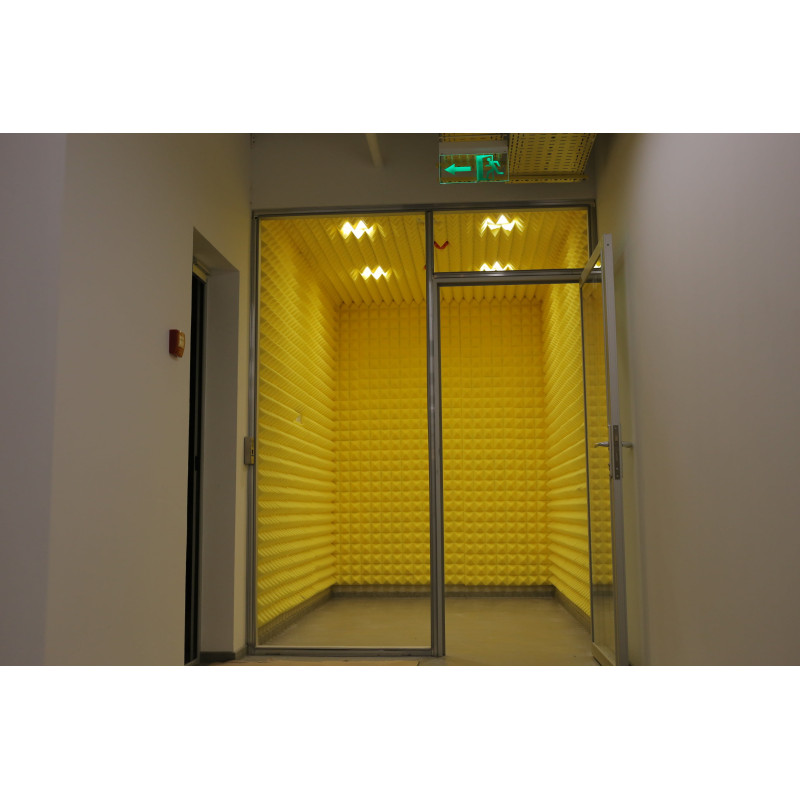 Acoustic foam panel Ecosound Pyramid Gain Green 50mm 45x45cm 