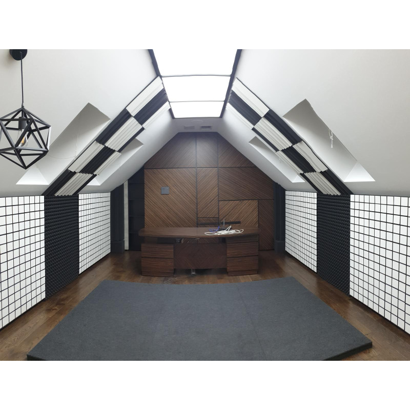 Acoustic panel Ecosound Tetras Wood Red 50x50cm 53mm 