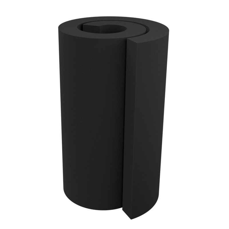 Acoustic foam Ecosound smooth 2x1m 100mm black graphite