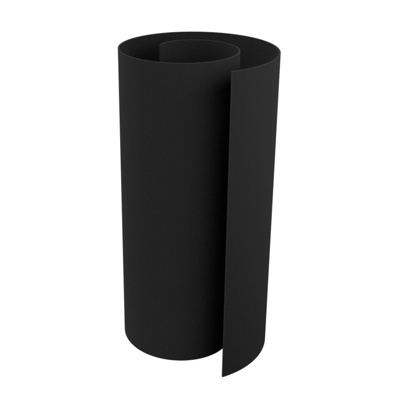 Acoustic foam Ecosound smooth 2x1m 5mm black graphite
