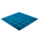 Acoustic foam panel Ecosound pyramid Pyramid Velvet Blue 250x250x25mm 