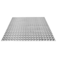Acoustic foam Ecosound pyramid 20mm 1mx1m Color grey