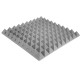 Acoustic foam Ecosound pyramid XL 100mm 1mx1m Color grey