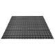 Acoustic foam Ecosound pyramid 20mm 1mx1m Color black graphite