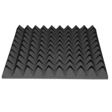 Acoustic foam Ecosound pyramid 40mm 50cmx50cm Graphite black