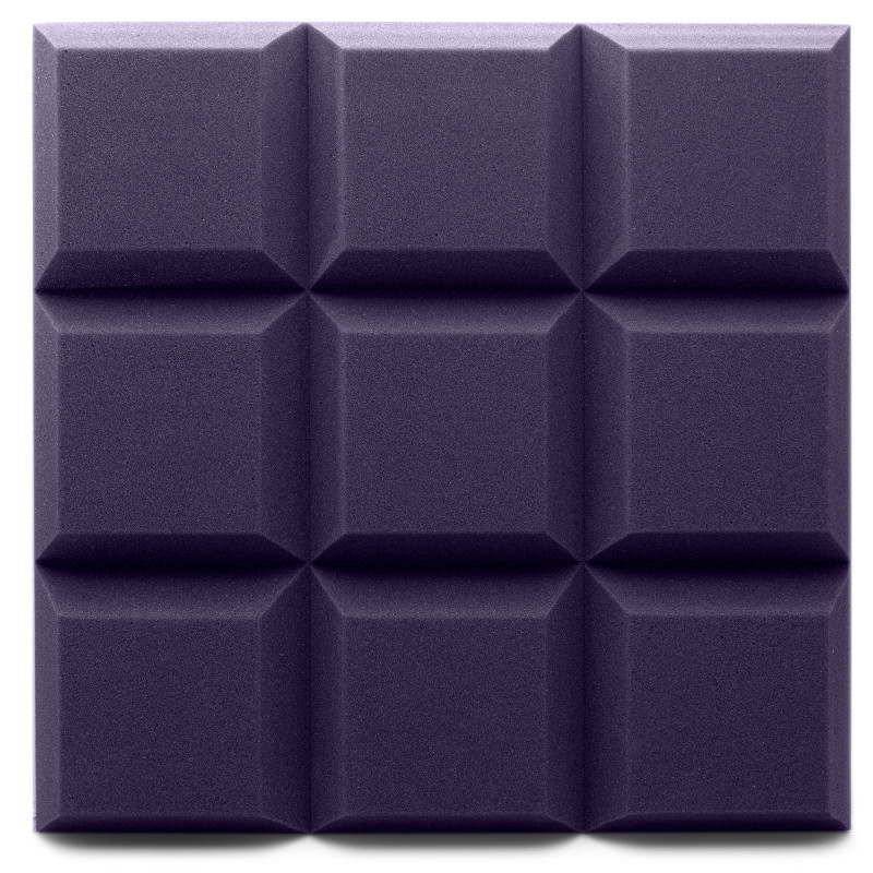 Ecosound Grid Acoustic Foam Panel Graphite Black