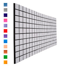 Acoustic panel Ecosound Tetras Felt Grey 100x200cm 30mm color grey 